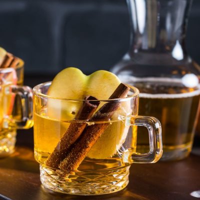 Hot Apple Cider Cocktail