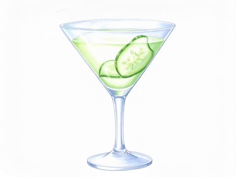 Cucumber Martini
