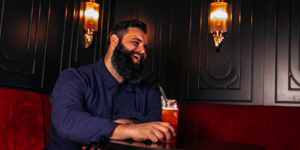 A headshot of Tris Fini from Campari Academy UK