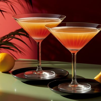 French Kiss cocktails