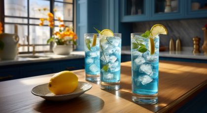 11 Best Non-alcoholic Blue Drinks to Make at Home