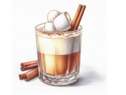 Hot Pumpkin Pie Cocktail